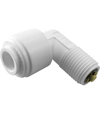 Visszacsapószelep könyök membránházba, 1/4" x 1/8", Quick