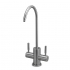 Csaptelep víztisztítóhoz, 2-utas, íves, Modern dizájn, INOX, Quick