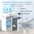 Mirair 2000 légtisztító 28-34 m2 helyiségre (HEPA H13 True, aromaterápia, negatív-ion)